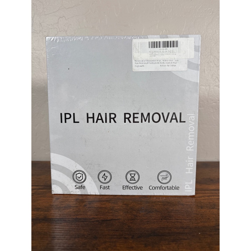 IPL Hair Removal System Permanent Laser Hair Reduction Home Device White New
